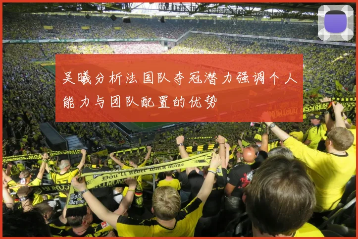 吴曦分析法国队夺冠潜力强调个人能力与团队配置的优势